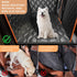 Mlivrom Scratchproof Dog Car Seat Cover For Back Seat, Waterproof Back Seat Pet Cover For Dogs With Mesh Window,Storage