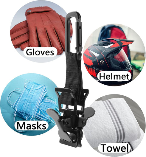 Xxerciz Golf Glove Clip - Work Safety Clip with Metal Clips for Gloves