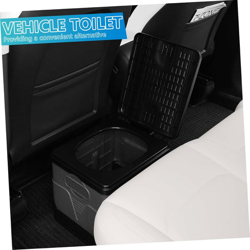 Cabilock Compact Folding Toilet for Travel - Portable Outdoor Potty