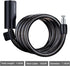 ROCKRBOS Bike Cable Lock with 2 Keys & 1 Mount Bracket, ABS Lock Shell for Bike/Gate/Scooter