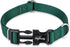 Hyhug Small Dog Collar, Quick-Release Heavy-Duty Nylon Adjustable Collar for Boy & Girl Dogs, Dark Green