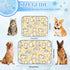 imiBBWQu Summer 27" 22" Cooling Pad Cute Cats Clouds Yellow Pet Mat Cooling Washable Pet Pads for Dogs Dog Beds Cat Bed
