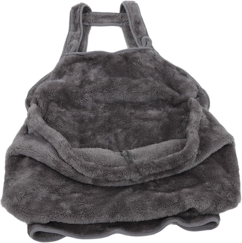 Cat Sling Carrier Bag, Warm Plush Hands-Free Shoulder Apron Bag for Small Dogs and Cats