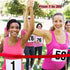 Durable Marathon Race Bibs with Large Numbers & Safety Pins - Waterproof Tyvek