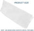 Fish Jumping Net, Clear Mesh Net for Fish Tank Screen Covering (White) Aquarium Mesh Netting