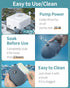 Pawfly 6 Inch Aquarium Air Stone Bubbler Oxygen Diffuser for Fish Tank, Outdoor Garden Pond, DWC System