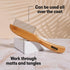 DOG by Dr Lisa Detangling Comb, Dematting Grooming Tool with Metal Teeth for Dogs, Sustainable Bamboo