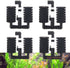 4X Dual Bio Sponge Filter for Betta Fry Aquarium, 4-Pack for Up to 30 Gallon