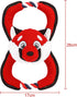 GAOMON Squeaky Dog Toys, Durable Plush Chew Toys in Fox Shape for Small and Medium Dogs