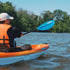 Pelican Standard Kayak Paddle with Aluminum Shaft and Durable Polypropylene Blade