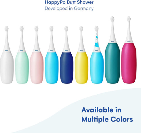 300ml 2.0 HappyPo The Original Portable Bidet - Peri Bottle for Moms, Women, and Anyone on The Go - Easy-Bidet