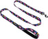 KISSBAK Dog Leash for Medium Dogs, Comfortable Padded Handles, Floral Sunflower Training Lead (3/4 Inch x 5 Feet)