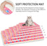 Mora Pets Dog Bed Crate Pad, Ultra Soft Washable Mat with Cute Star Print for Large Medium Small Dogs (35 x 22.8 inch,