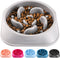 MateeyLife Anti-Choking Slow Feeder Dog Bowls, Non Slip Interactive Dog Feeding Bowls for Small Medium Large Breeds