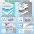 100Ct, 360 Dog Diapers Male Male Dog Diapers Disposable with Wetness Indicator, Adjustable Puppy Diapers, Super