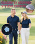 12-Piece Set Magnetic Golf Ball Marker with Flower Clips for Golf Enthusiasts