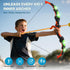 2 Pack 4 1 Set 20 5-12 VATOS Bow and Arrow Toy with LED Light - in Archery & Dart Game with Suction Cup Arrows, Shark