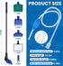 Tiangrid 4 1 5 1 Set Aquarium Fish Tank Cleaning Tool Kit Include Pcs Long Aquascape Tools Kit Pcs Magnetic Glass