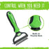 Mighty Paw Dog Grooming Brush - 2-In-1 Dual Sided Comb with Round Tip for Maximum Coat Penetration