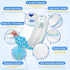 40ct, Dono Dog Diapers Male Widened Disposable Male Dog Wraps, Super Absorbent Doggie Belly Bands with Wetness