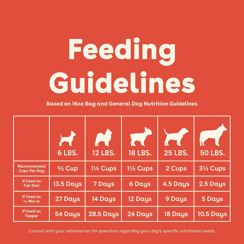 16 oz) Pupford Good Dog Food, Freeze-Dried Raw, High-Protein, Superfood Ingredients, Vet-Approved, No Fillers