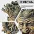 Fish Tank Accessories, Hollow Tree Trunk Aquarium Decorations for Betta Hideout Caves