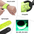 Vantone LED Safety Wristband Lights-2 Pack Rechargeable High Visibility Luminous Band Night Running Light Glow Bracelets Reflective Gear Set for Night Cycling Walking Jogging Fishing Camping