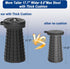 2026 45cm 440 Upgraded Collapsible Stool with Cushion, Maximum Loading Pounds, Portable and Lightweight Adjustable