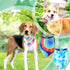 30 Pcs Tie Dye Dog Bandanas Bulk, Colorful Washable Triangle Pet Kerchief for Small Medium Large Dogs