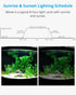 NICREW Aquarium Light Timer & Dimmer, Easy to Program Single Channel Fish Tank Light Controller