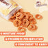 Pack, 10.6 oz Pawmate Dog Treats Chicken Jerky Rings, Rawhide-Free Grain-Free Real Dried Tenders Natural Chicken Breast