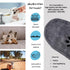 Penny & Niko Microfiber Pet Towel Mitts - 2 Pack Large Paw Cleaning Mitts for Dogs and Cats, Gray