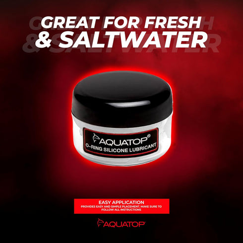 Aquatop O-Ring Silicone Lubricant, Essential for Filter Maintenance, Controls Leaks & Smooth Operation