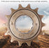 Single Speed Freewheel - 14T Metal Bike Flywheel Sprocket for Mountain Road Folding Bikes