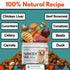 Immune 100% 90 Turkey Tail Mushroom for Dogs Gut Health & Support Supplement Natural Mushroom Blend with Reishi