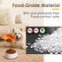 Dog Food Scoop, Melamine Pet Food Measuring Cup - 1 Cup, 1/2 Cup, 1/4 Cup, Dishwasher Safe - Orange