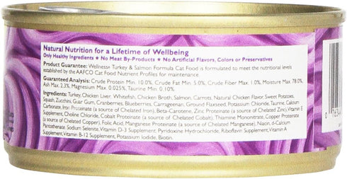 Wellness Cat Food Turkey & Salmon, 5.5 Ounce