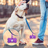 50 Pack Zhehao Dog Poop Bag Holder Bulk for Leash with Clip, Preloaded Waste Dispenser, Portable Walking Accessories