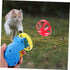 2pcs NUOBESTY Pet Fetch Toy Flying Launcher Cat Fetch Toy Spinning Shooter Flying Disc Outdoor Indoor