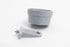 Lixit Hanging Kennel Cage Water Bowl - Non Spill Durable Crate Bowl for Pets, 20oz, Granite - Securely Attaches