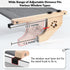 Hammock AMOSIJOY Cat Sill Window Perch Sturdy Cat Window Seat with Wood & Metal Frame for Large Cats, Easy to Adjust