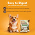 11 Inch 4 Count, 1 Pack Pork Chomps Baked Pork Skin Dog Chews, Knots, - Long-Lasting Treats for Dogs - High Protein