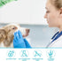 Treela 10 Packs of 800 Dog Wipes, Pet Grooming Supplies for Paws, Butt, Ear, Skin, Eye Cleaning, Coconut