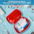 6pcs AOUTACC First Aid Bag Empty, Waterproof Durable First Aid Kit Bag Empty with Zippered,First Responder Storage