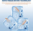 '-100% (4oz) Freeze Dried Brine Shrimp Cubes Pure High Protein Fish Food for Tropical, Marine & Freshwater Fish, Aquatic