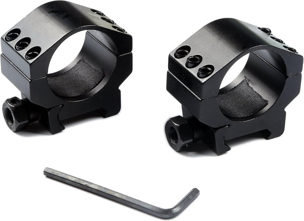 Thorn 30mm Scope Rings, Low Profile Heavy Duty Rings for Picatinny Rail Pair