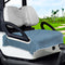 YOKYHOM Summer Golf Cart Seat Covers, Grey Blue Microfiber Towel Blanket for 2-Seat Golf Carts, 51''x 31''