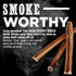 Best Bully Sticks 6 Inch Hickory Smoked 100% Natural Bully Sticks for Dogs, 5 Pack - Odor-Free, Grain-Free Beef Chews