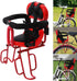Gdrasuya10 Bicycle Rear Seat,Rear Bicycle Seat for Child, Back Mounted Kids Carrier Bicycle Seat,Rear Frame Mounted