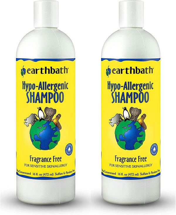earthbath, Hypoallergenic Dog Shampoo - Fragrance Free Dog Shampoo for Allergies and